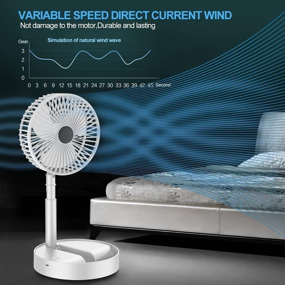 "3-in-1 Portable Fan: Wall, Desk & On-the-Go" (3)