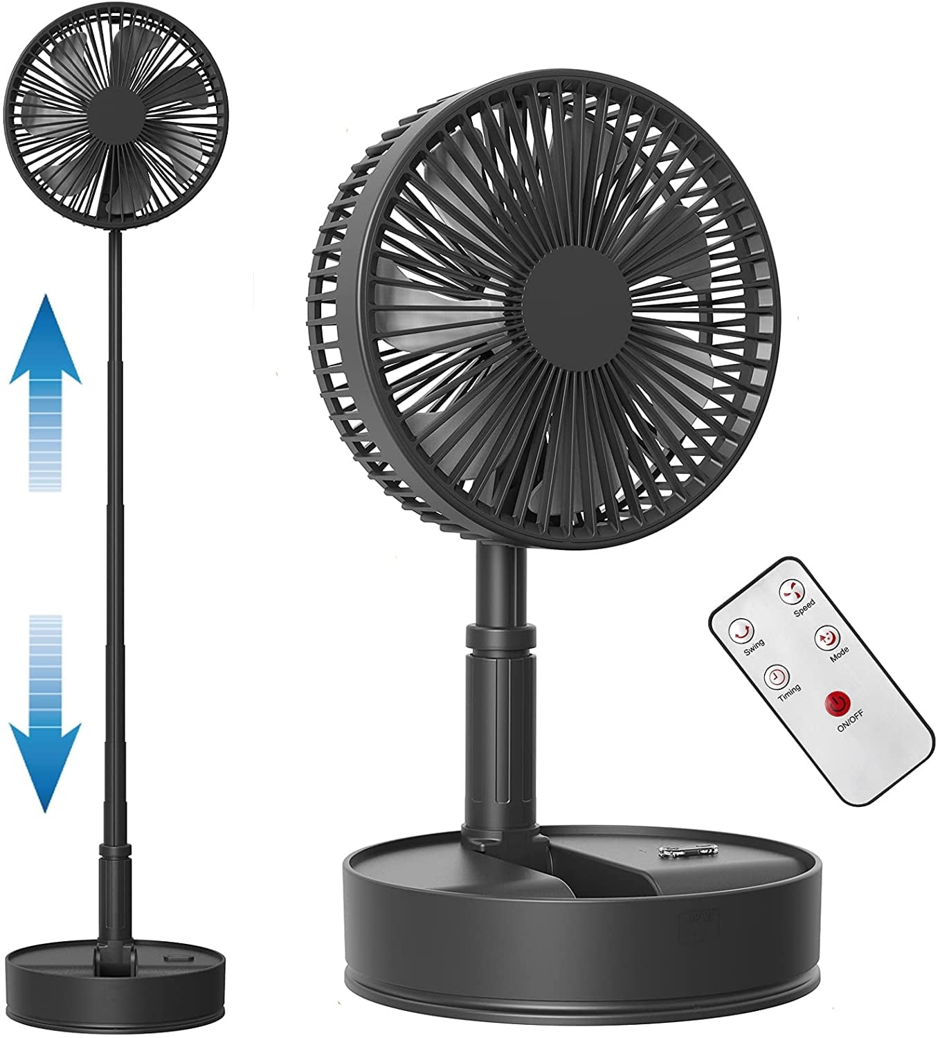 "3-in-1 Portable Fan: Wall, Desk & On-the-Go" (3)