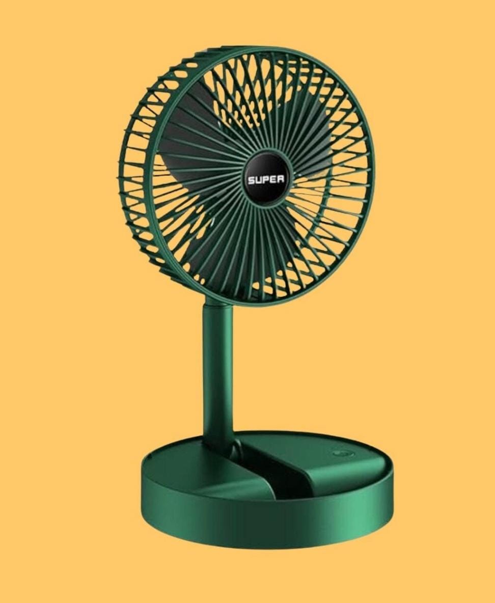 "3-in-1 Portable Fan: Wall, Desk & On-the-Go" (3)